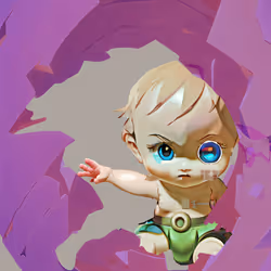 Challenge Like A Baby Egg Purple