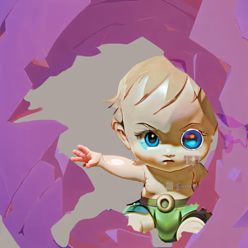 Challenge Like A Baby Egg Purple