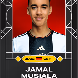 Jamal Musiala 2022 • Custom Series 387/2022