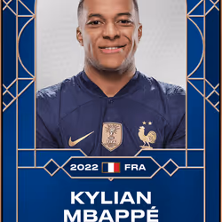 Kylian Mbappé 2022 • Custom Series 1245/2022