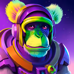 Space Ape Mc Fluffin #42/50