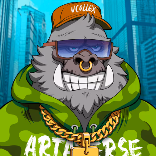 ARTAVERSE Ape - Green #67