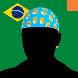 Villain #41 - The Dragonball Durag Villain on the Brazilian background with the Original Accent