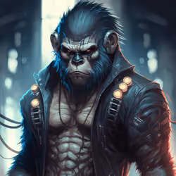 Samurai Ape #140