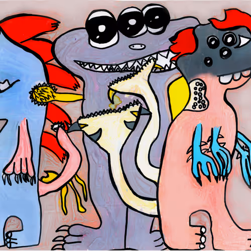 Pastel Monsters