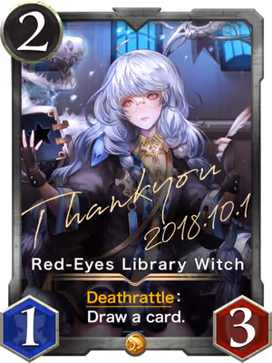 Red-Eyes Library Witch 110000079