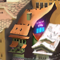 Le Chat Noir, Bistro