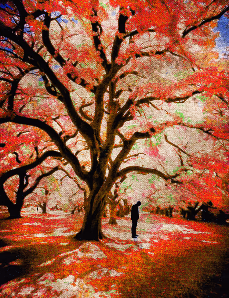 under the tree you planted