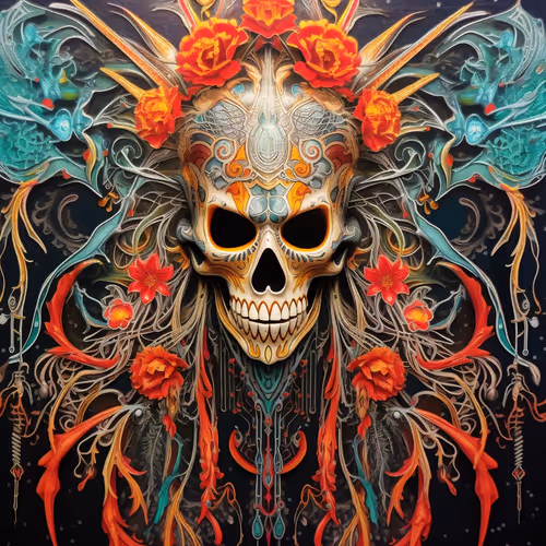 Festive Skull