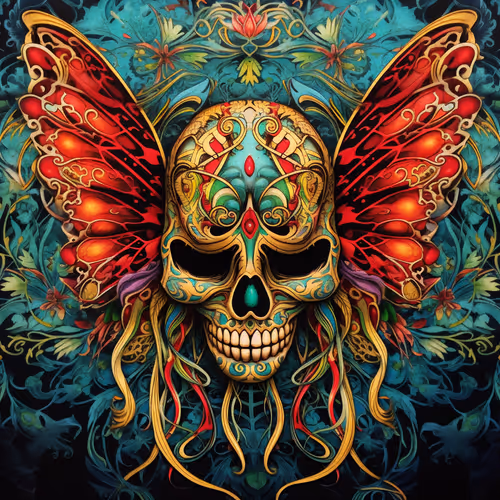 Festive Skull