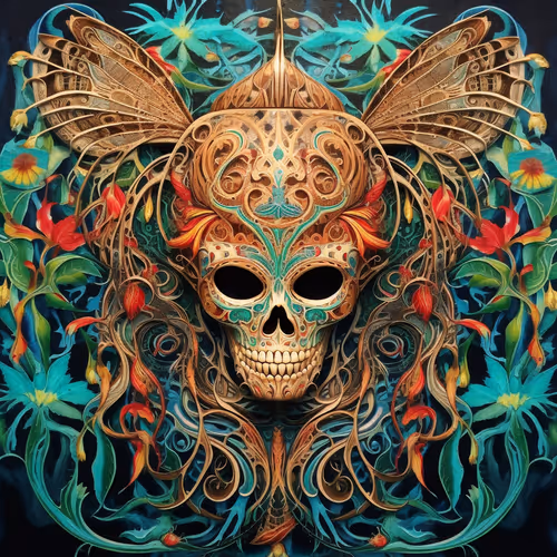 Festive Skull