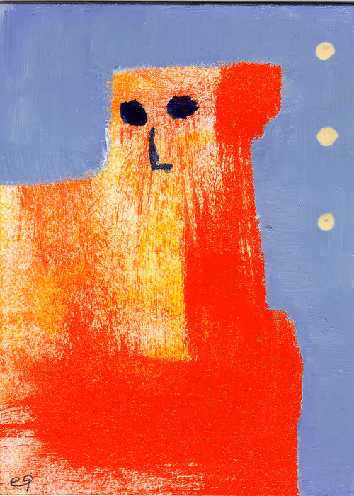 his own monumental silence