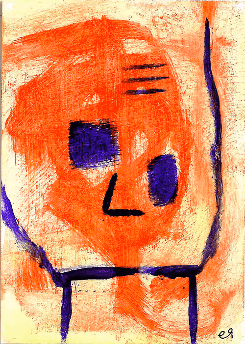 most of his life he had worn his own death mask