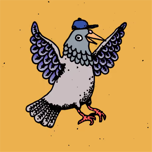 Hood Pigeon #641