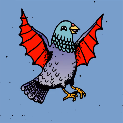 Hood Pigeon #860
