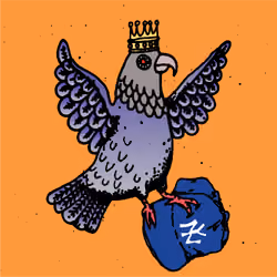 Hood Pigeon #1626