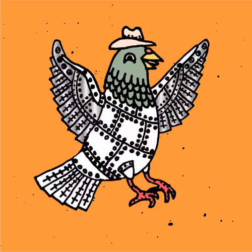 Hood Pigeon #2778