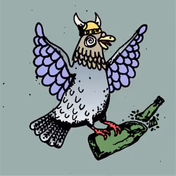 Hood Pigeon #140