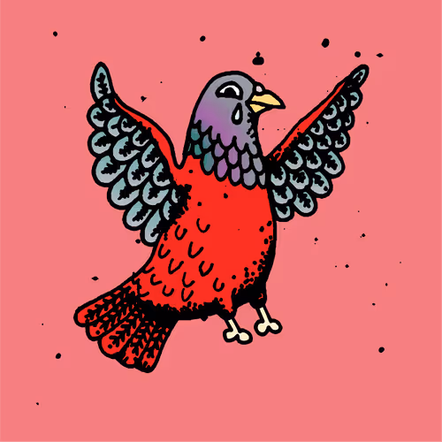 Hood Pigeon #221