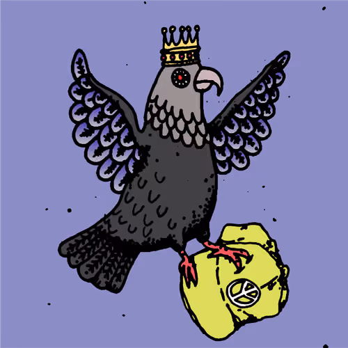 Hood Pigeon #2579