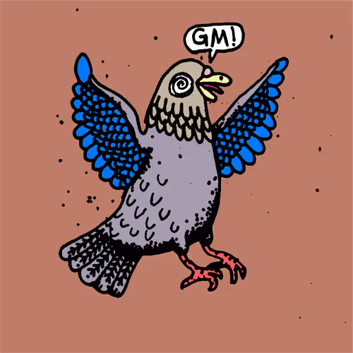Hood Pigeon #2293