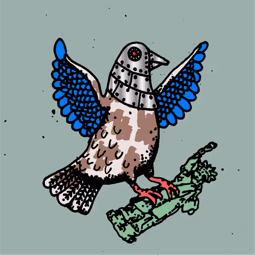 Hood Pigeon #2597