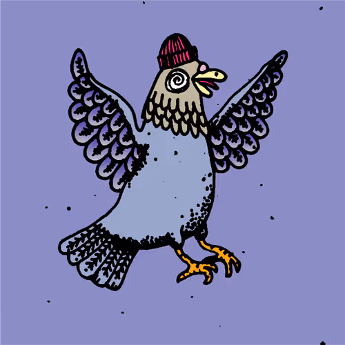 Hood Pigeon #944