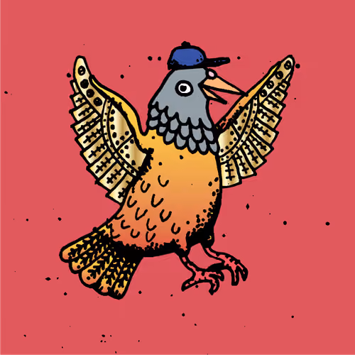 Hood Pigeon #534