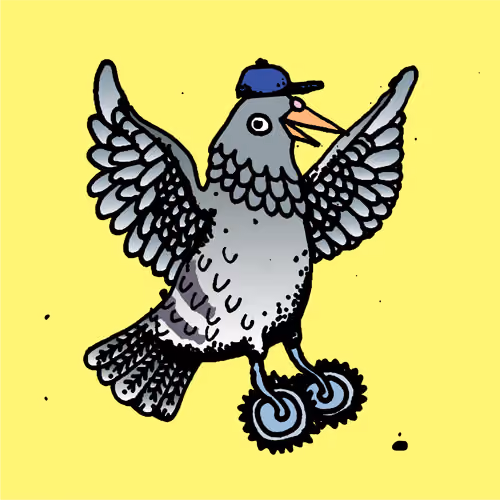 Hood Pigeon #712