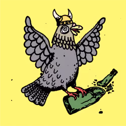 Hood Pigeon #947