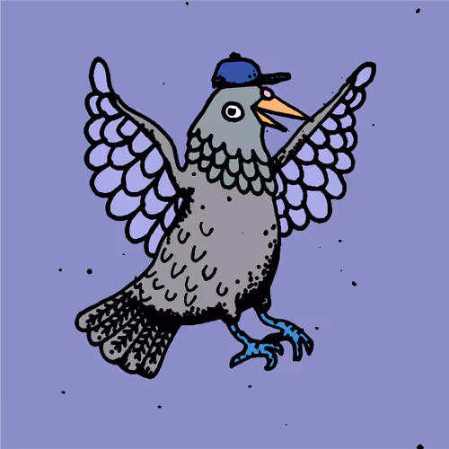 Hood Pigeon #669