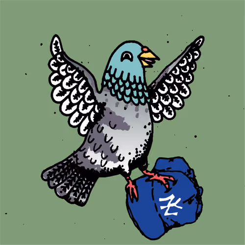 Hood Pigeon #1149
