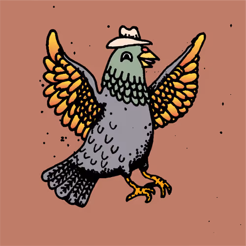 Hood Pigeon #257