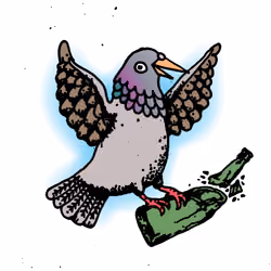 Hood Pigeon #707