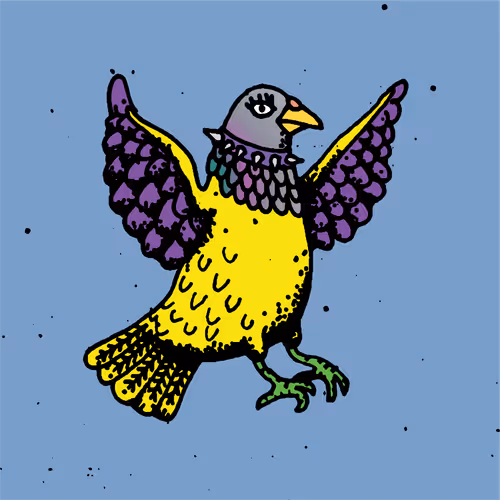 Hood Pigeon #2401