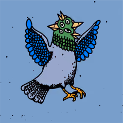 Hood Pigeon #1931