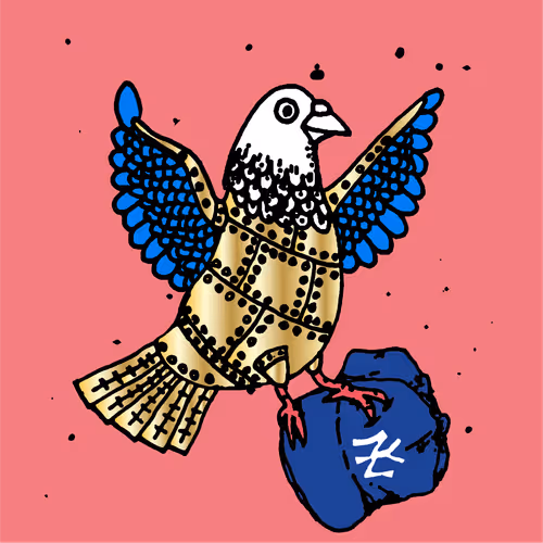Hood Pigeon #1289