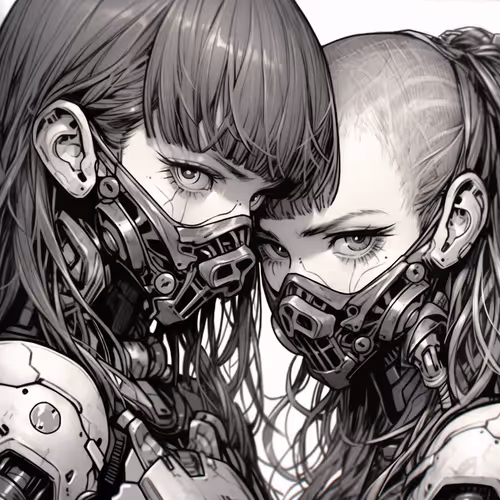 The Cyborg Sisters By Siku