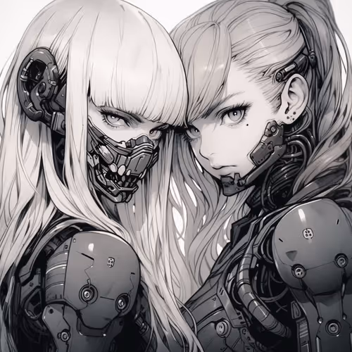 The Cyborg Sisters By Siku