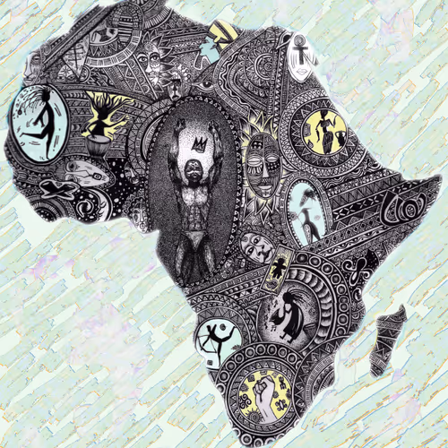 Afrocentric Mandala Art