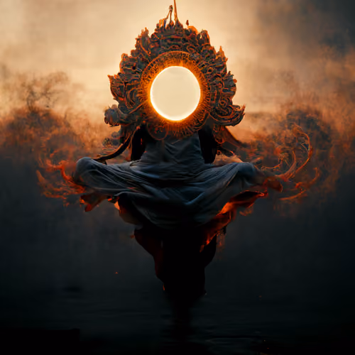 Amaterasu Meditating