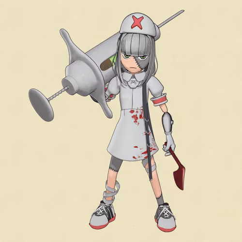 ナイゾンゲール 360° Model「a girl against the x」vs「ZONMUS」