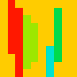 Rainbow Stripes by Andreotti #137