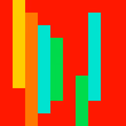 Rainbow Stripes by Andreotti #132