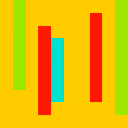 Rainbow Stripes by Andreotti #133