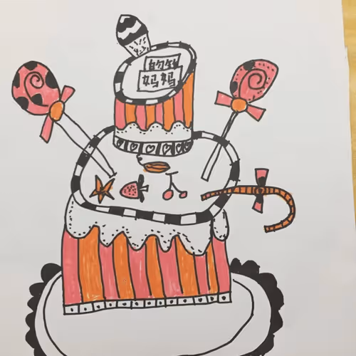 daughter's painting 2/1000