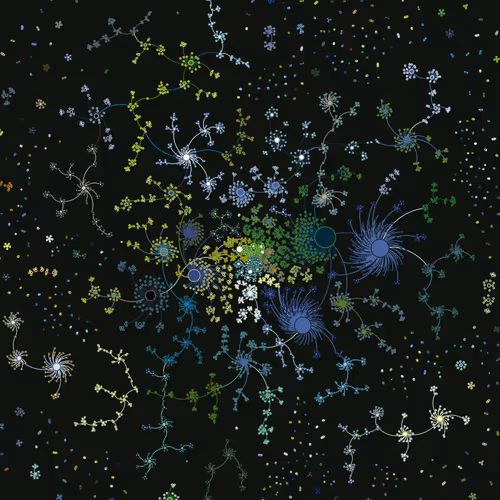 Intertwined World By O Bodini