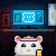 7318