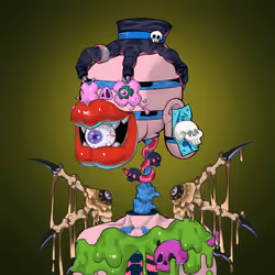 TNT Skeleton #488