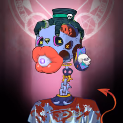 TNT Skeleton #1849